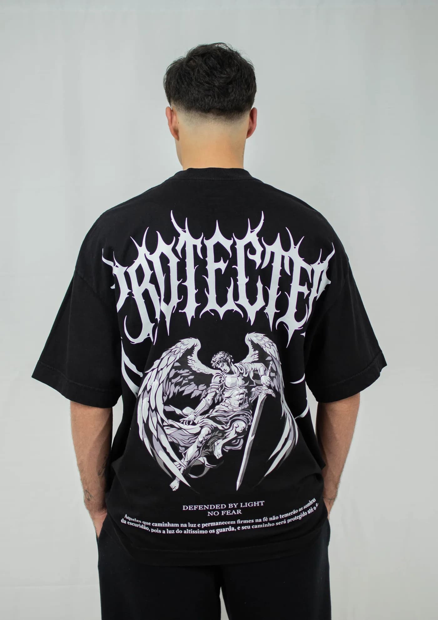 Oversized Heavy Arcanjo Miguel — outra vista